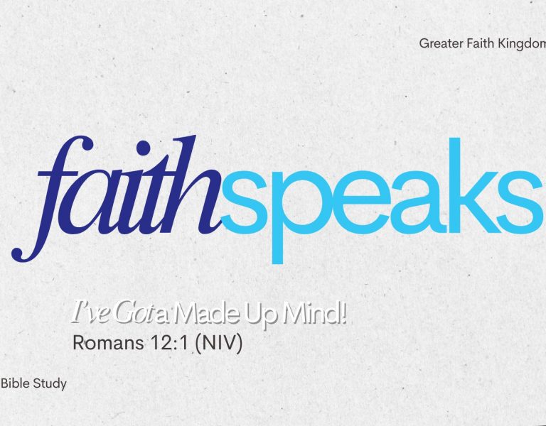 I’ve Got A Made Up Mind